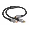 celexon cinch naar 2x M/F audioadapter, Professional Line