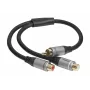 celexon cinch naar 2x M/F audioadapter, Professional Line