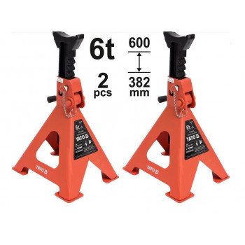 YATO YT-17312 transportroller, 6 t, 2 stuks