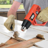 Black+Decker KX2001K heteluchtpistool, 2000 W, 50–450 °C / 90–600 °C
