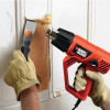 Black+Decker KX2001K heteluchtpistool, 2000 W, 50–450 °C / 90–600 °C