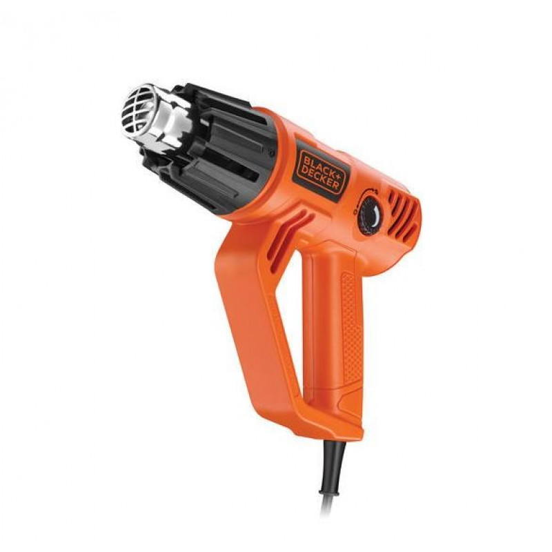 Black+Decker KX2001K heteluchtpistool, 2000 W, 50–450 °C / 90–600 °C