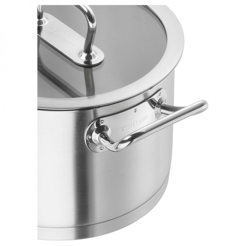 ZWILLING Pro 3,5 L ronde zilveren kookpan