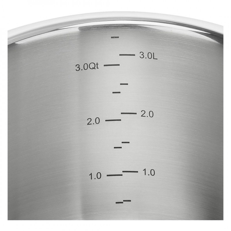 ZWILLING Pro 3,5 L ronde zilveren kookpan