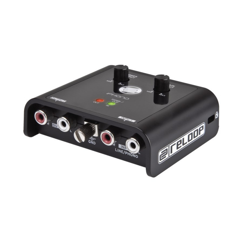 Reloop iPhono 2 audio-interface, 16-bit, zwart