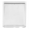 ZWILLING 1026082 rechthoekige bewaarbak voor levensmiddelen, 5,4 l, transparant/wit, 5 stuks