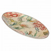 ROSE&TULIPANI SEA LIFE melamine ovale serveerschaal 52 x 30 cm
