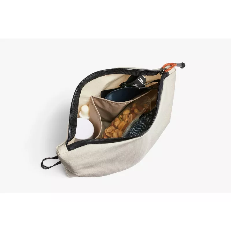 Bellroy Lite Pouch Duo, 2-delige set reisorganizer (18 x 27 x 1,5 cm, 8 x 23 x 6 cm), ash