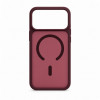Evelatus Silver-Shield Skin Feel 2-in-1 MagSafe-hoesje voor Apple iPhone 18 Pro Max, bordeaux