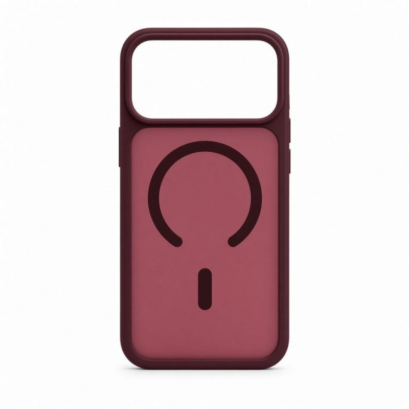 Evelatus Silver-Shield Skin Feel 2-in-1 MagSafe-hoesje voor Apple iPhone 18 Pro Max, bordeaux