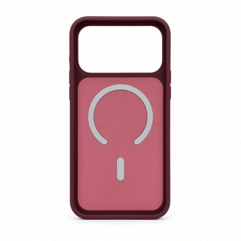 Evelatus Silver-Shield Skin Feel 2-in-1 MagSafe-hoesje voor Apple iPhone 18 Pro Max, bordeaux