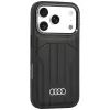 Audi MagSafe-hoesje van kunstleer voor iPhone 18 Pro / 17 Pro, zwart