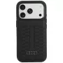 Audi leren MagSafe-hoesje voor iPhone 18 Pro / 17 Pro, zwart