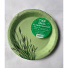 Gogreen Reed Go Green milieuvriendelijke kartonnen borden Ø18 cm 10 stuks