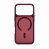 Evelatus Silver-Shield Skin Feel 2-in-1 MagSafe-hoes voor Apple iPhone 18 Pro, bordeaux
