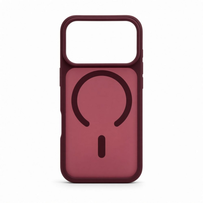 Evelatus Silver-Shield Skin Feel 2-in-1 MagSafe-hoes voor Apple iPhone 18 Pro, bordeaux