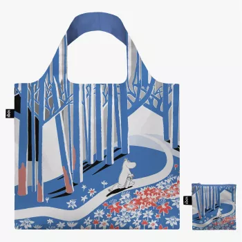 LOQI Moomin tas – Blue Forest