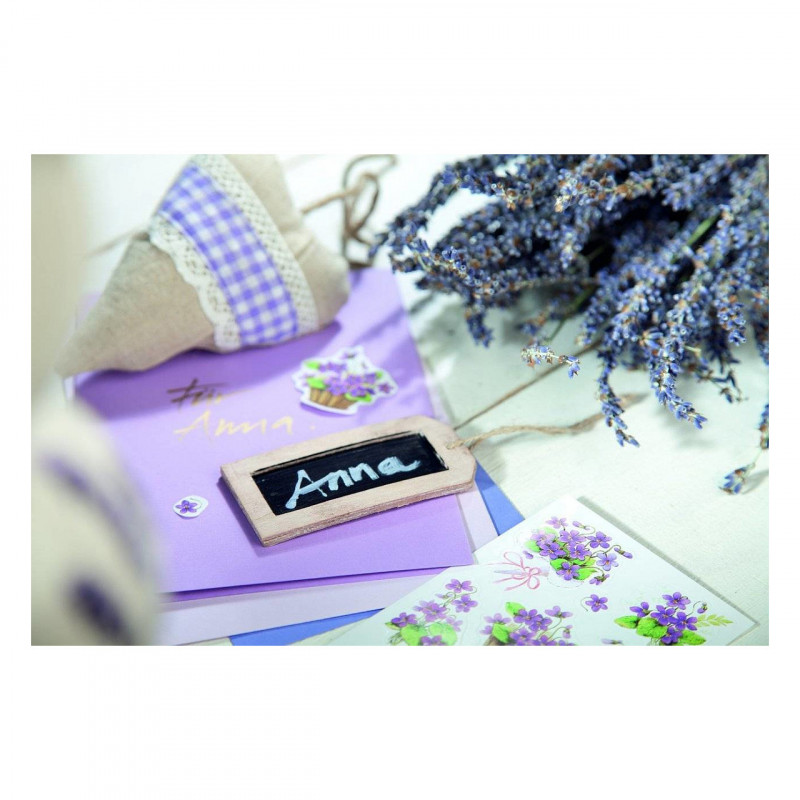 AVERY Zweckform Z-Design papierstickers, zonnebloem, 30 stickers (54103)