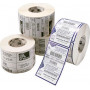 Zebra Z-Perform 1000D permanent zelfklevende papieretiketten, 50,8 x 12,7 mm, 4650 etiketten, 1 rol (880175-012D)