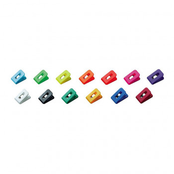 WEDO Laurel Klembord Signal 1, kunststof, kleur gesorteerd, 10 stuks (1261199)