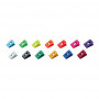 WEDO Laurel Klembord Signal 1, kunststof, kleur gesorteerd, 10 stuks (1261199)