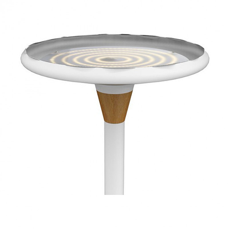 UNiLUX Vloerlamp 44,6 W wit/bamboe