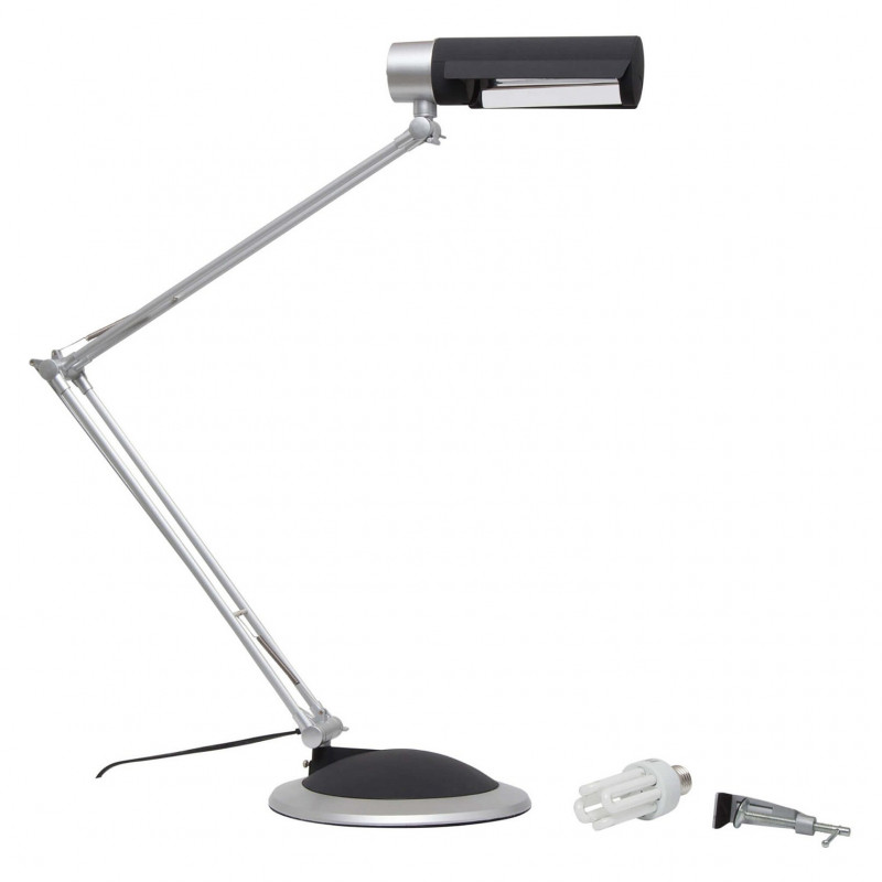 MAUL MAULoffice LED-bureaulamp, 9,5 W, zilver