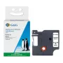 G&G Ninestar zijden lint compatibel met Dymo D1 / 46012