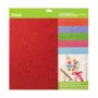 Cricut glitterkarton sampler 30 x 30 cm, 10 vel, Brights (P)