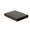 FALKEN PURE bewaarbox 500 vel, 24 x 32 x 4 cm, zwart