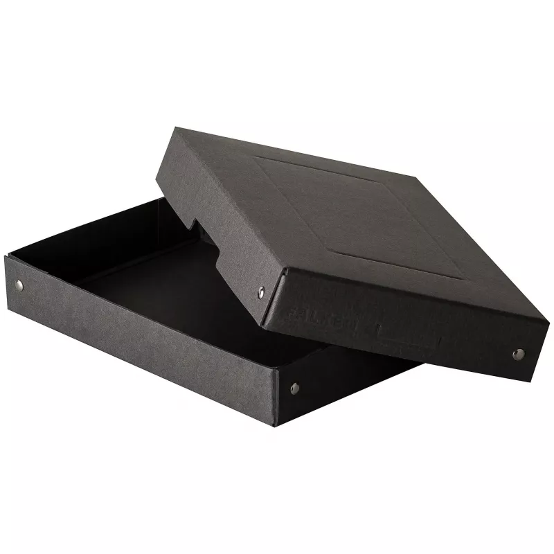 FALKEN PURE bewaarbox 500 vel, 18 x 25 x 4 cm, zwart