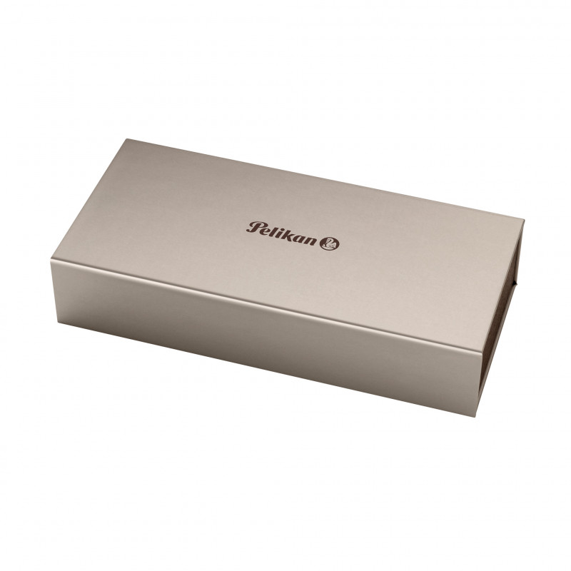 Pelikan Classic M200 zuiger-vulpen, groen gemarmerd