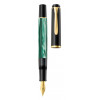 Pelikan Classic M200 zuiger-vulpen, groen gemarmerd