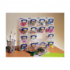 Really Useful Box opbergbox met 16x 0,3 l boxen, 37,5 x 12,5 x 31,0 cm, transparant
