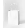 Folia draagtassen 12,5 x 15,0 cm wit