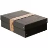 FALKEN PURE opbergbox 7,0 l zwart 24,0 x 32,0 x 10,0 cm