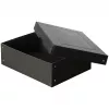 FALKEN PURE opbergbox 7,0 l zwart 24,0 x 32,0 x 10,0 cm