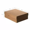 FALKEN PURE opbergbox 7,0 l bruin 24,0 x 32,0 x 10,0 cm