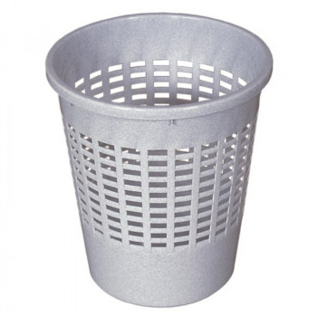 Curver prullenbak 10 l, grijs