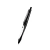 Herlitz my.pen balpen met drukmechanisme, zwart/wit, 0,6 mm, blauwe inkt