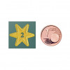 AVERY Zweckform ster-nummerstickers 1-24, goud, 66 etiketten