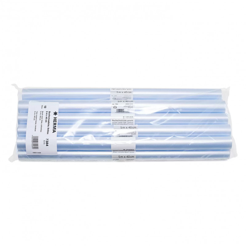 HERMA boekbeschermfolie kleurloos breedte 40 cm - 5 m lengte