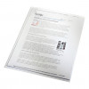 Leitz Standard 4000 documenthoezen A4, gecraqueleerd, 0,13 mm PP, transparant, 100 stuks