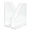 HAN tijdschriftenhouder i-Line 16501-23D glashelder kunststof, DIN A4