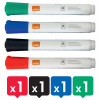 nobo Starter whiteboardmarker-set 6-delig meerkleurig