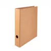FALKEN PURE archiefmap A4, 5 cm rug, bruin karton