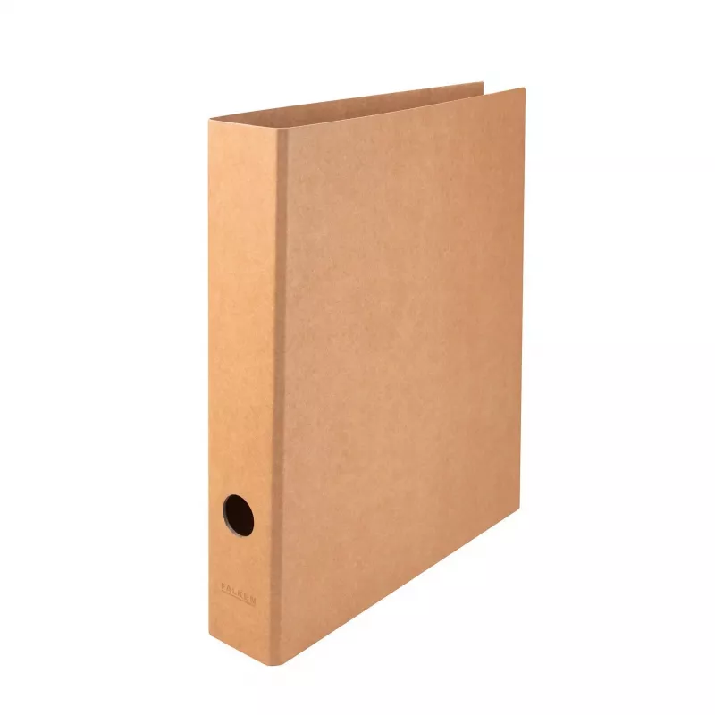 FALKEN PURE archiefmap A4, 5 cm rug, bruin karton