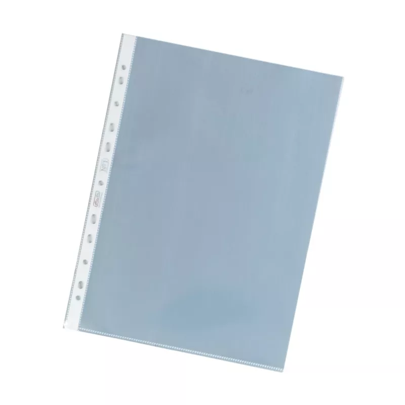 herlitz insteekhoezen DIN A4, glashelder, 0,085 mm PP, Eurolochung, bovenzijde open