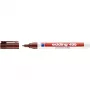 edding 400 permanentmarker, 1 mm ronde punt, navulbaar, bruin