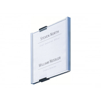 Durable INFO SIGN deurbordje, 210 x 148,5 mm, metallic zilver (480523)